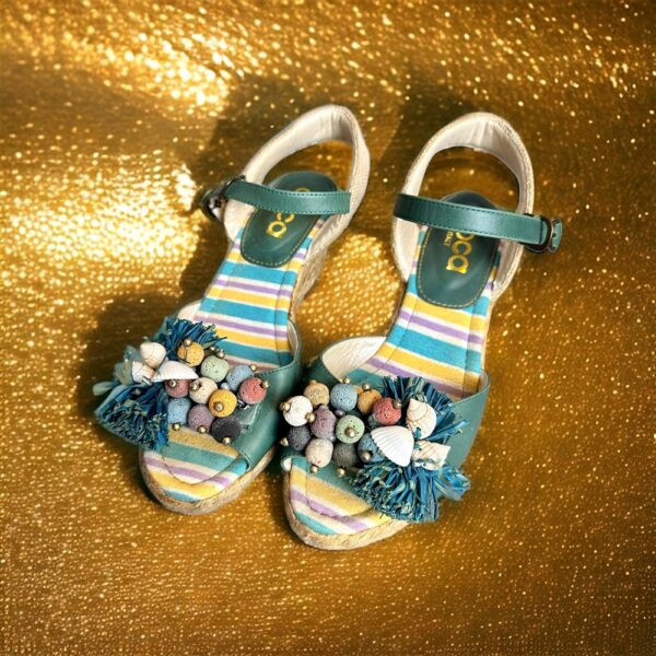 3944-Size 36.5 (23.5cm)-COCA Italy summer sandals-Giầy nữ-Đã sử dụng0