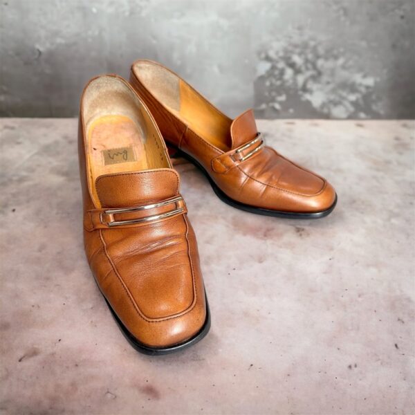 3942-Size 36 (23cm)-ING Japan leather shoes-Giầy nữ-Đã sử dụng0