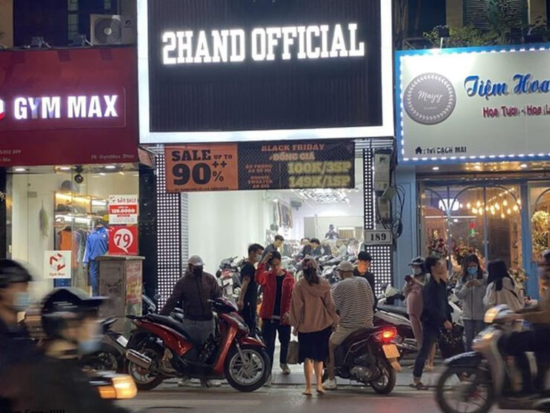 2hand Official - địa chỉ bán đồ secondhand Hà Nội nổi tiếng