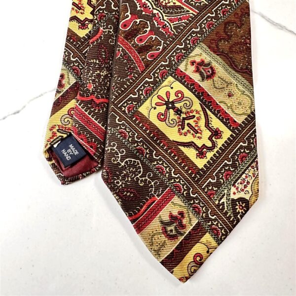 1253-Caravat-POLO RALPH LAUREN Handmade tie-Khá mới2