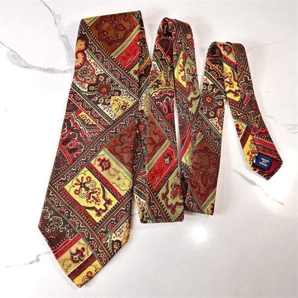 1253-Caravat-POLO RALPH LAUREN Handmade tie-Khá mới1