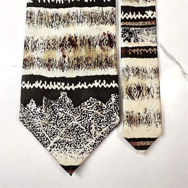 1273-Caravat-ROBERTA BALDINI handmade vintage tie-Khá mới2