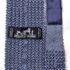 1280-Caravat-HERMES knitted blue tie-Khá mới5