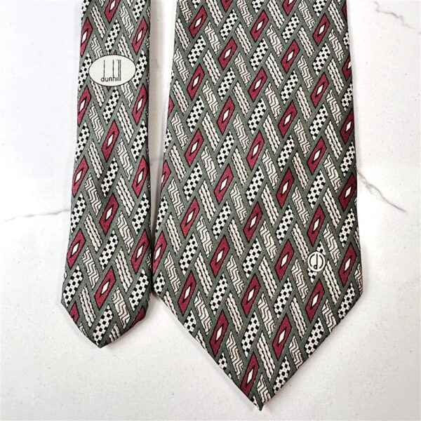 1281-Caravat-DUNHILL vintage tie-Khá mới2