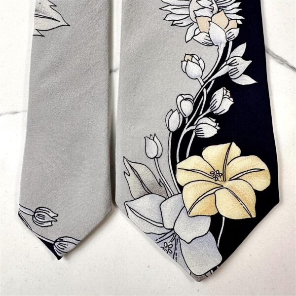 1290-Caravat-LEONARD flower vintage tie-Khá mới2