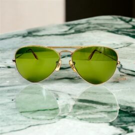 5917-Kính mát nam-RAYBAN B&L aviator vintage sunglasses-Đã sử dụng