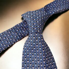 1252-Caravat-LANCEL Paris Handmade tie-Khá mới
