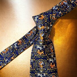 1272-Caravat-SALVATORE FERRAGAMO vintage tie-Khá mới