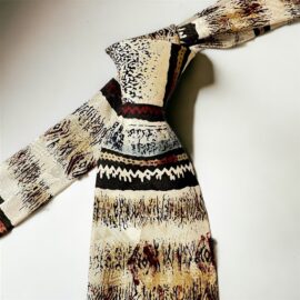1273-Caravat-ROBERTA BALDINI handmade vintage tie-Khá mới