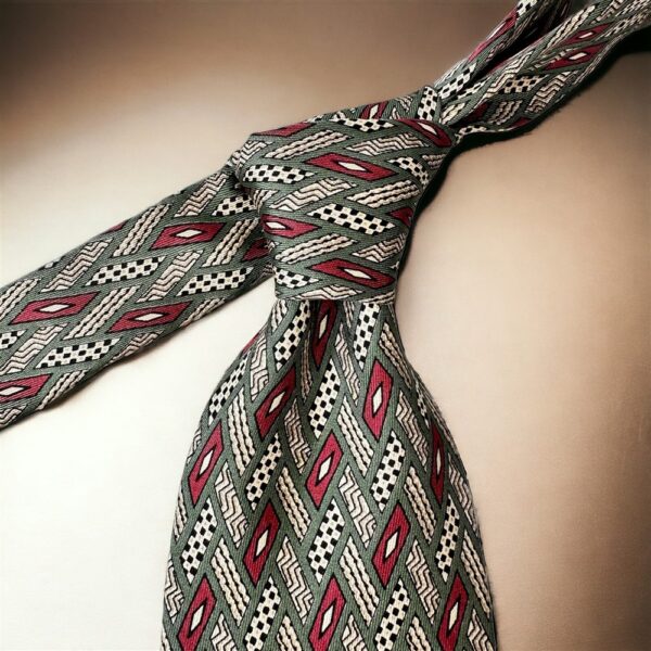 1281-Caravat-DUNHILL vintage tie-Khá mới0
