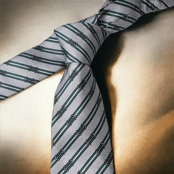 1293-Caravat-GUY LAROCHE vintage tie-Khá mới0