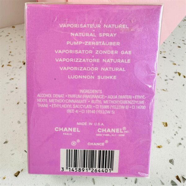 6273-CHANEL Chance EDT spray perfume 35ml-Nước hoa nữ-Chưa sử dụng2