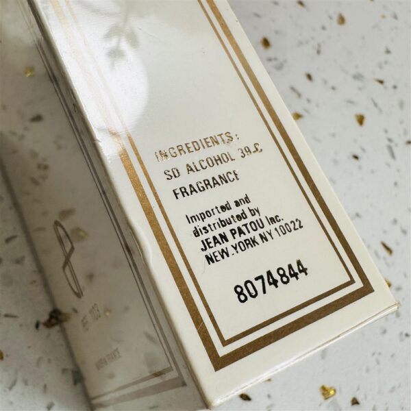 6283-JEAN PATOU JOY parfum Flaconnette 7ml-Nước hoa nữ-Chưa sử dụng4