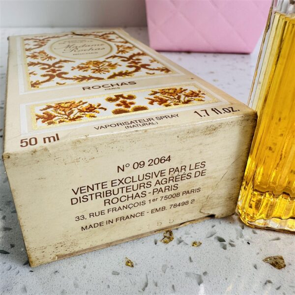 6296-MADAME ROCHAS Parfum de Toilette spray perfume 50ml-Nước hoa nữ-Đã sử dụng2