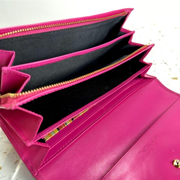 5414-Ví dài nữ-PAUL SMITH Love letter pink leather wallet-Đã sử dụng8
