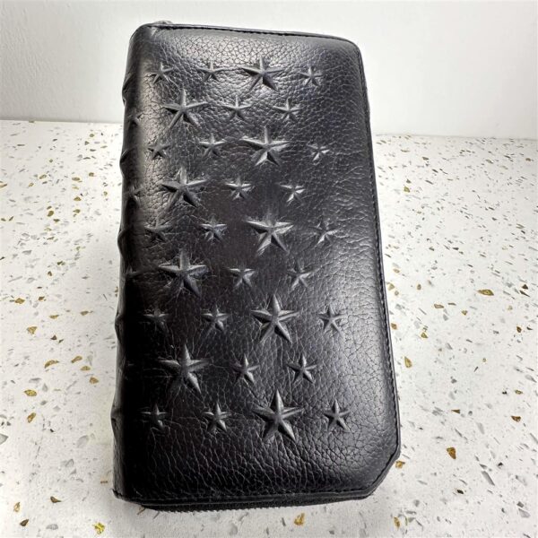 5412-Ví dài nữ-JIMMY CHOO CARNABY Star Studded leather wallet-Đã sử dụng1