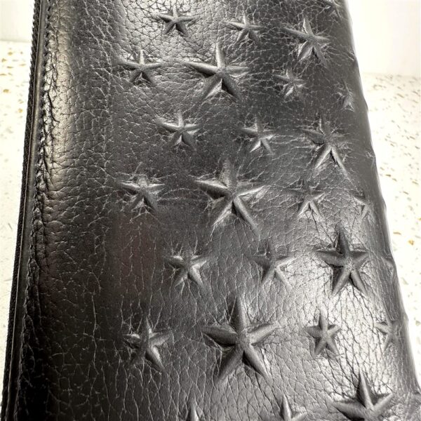 5412-Ví dài nữ-JIMMY CHOO CARNABY Star Studded leather wallet-Đã sử dụng4