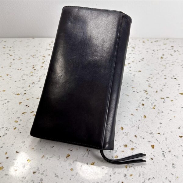 5418-Ví dài nữ-VIVIENNE WESTWOOD leather flap wallet-Đã sử dụng2