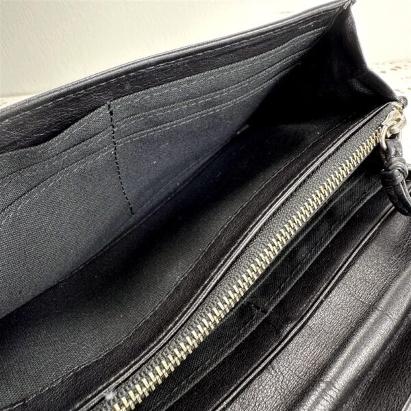 5418-Ví dài nữ-VIVIENNE WESTWOOD leather flap wallet-Đã sử dụng15