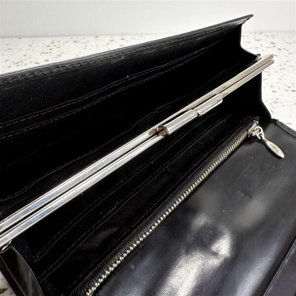 5415-Ví dài nữ-ARTHÉRAPIE black leather wallet-Đã sử dụng14