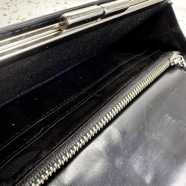 5415-Ví dài nữ-ARTHÉRAPIE black leather wallet-Đã sử dụng16