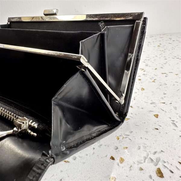 5415-Ví dài nữ-ARTHÉRAPIE black leather wallet-Đã sử dụng12