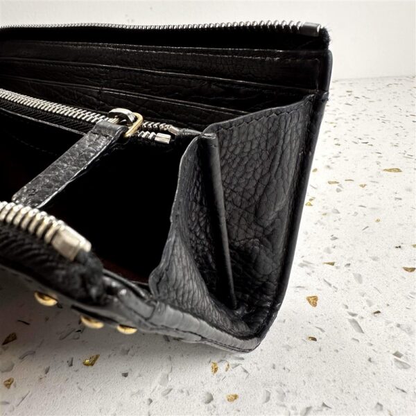 5410-Ví dài nữ-CHLOE Paddington Black Leather wallet-Đã sử dụng9