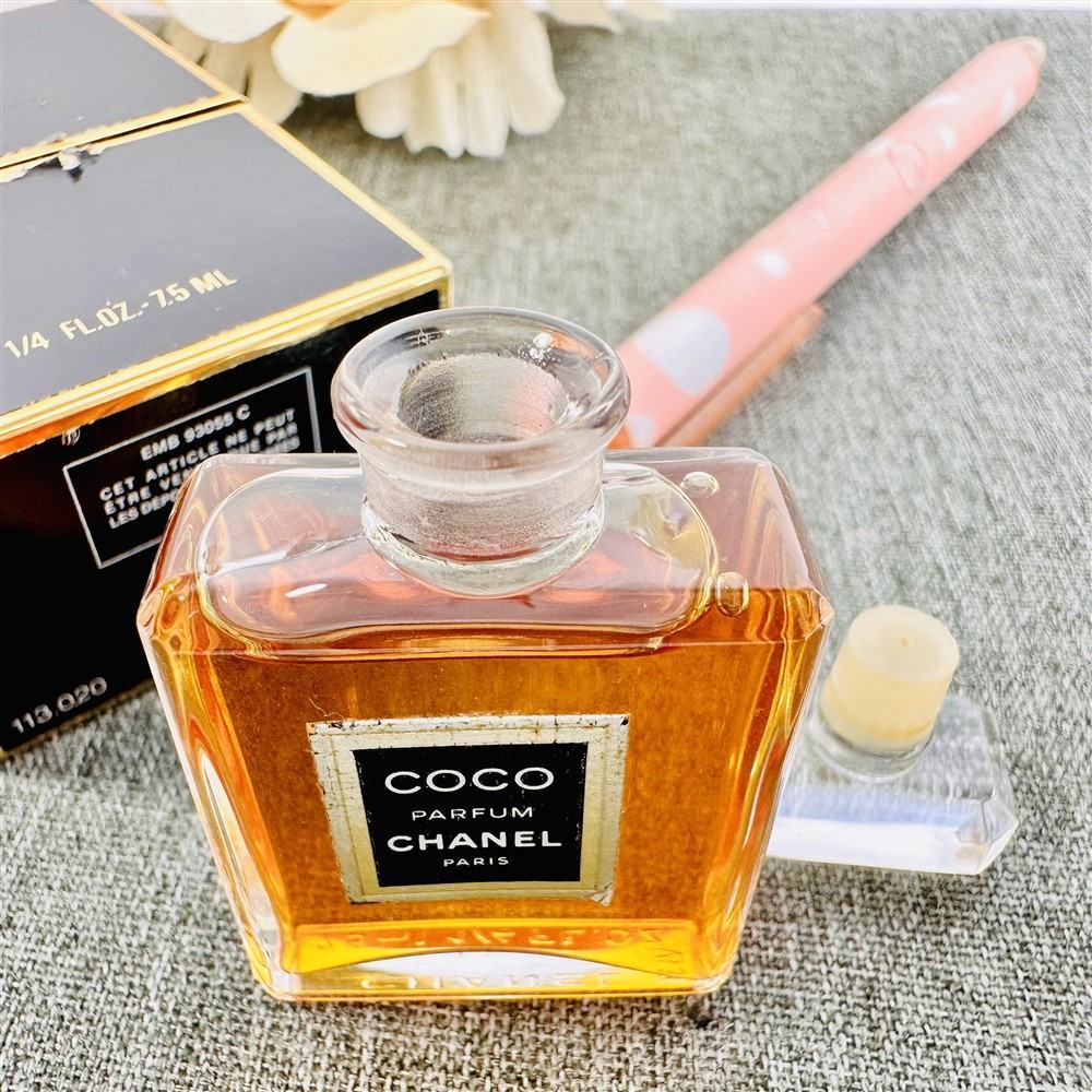 6447-CHANEL COCO Parfum splash 7.5ml-Nước hoa nữ-Khá đầy chai
