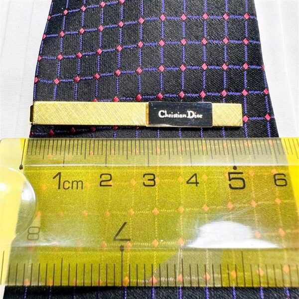 2216-CHRISTIAN DIOR Tie Clip-Kẹp cà vạt-Đã sử dụng/khá mới8