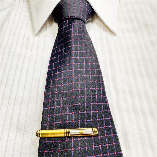 2224-DUNHILL vintage Tie Clip-Kẹp cà vạt-Gần như mới7