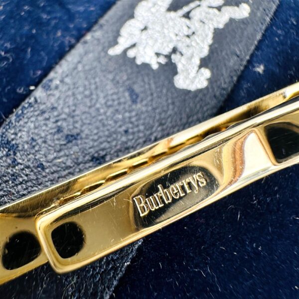 2218-BURBERRYS vintage Tie Clip-Kẹp cà vạt-Đã sử dụng4