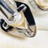 2238-Silver & Pearl Japan Cufflinks & Tie Pin-Khuy Măng sét & Cài cà vạt/áo vest-Khá mới4