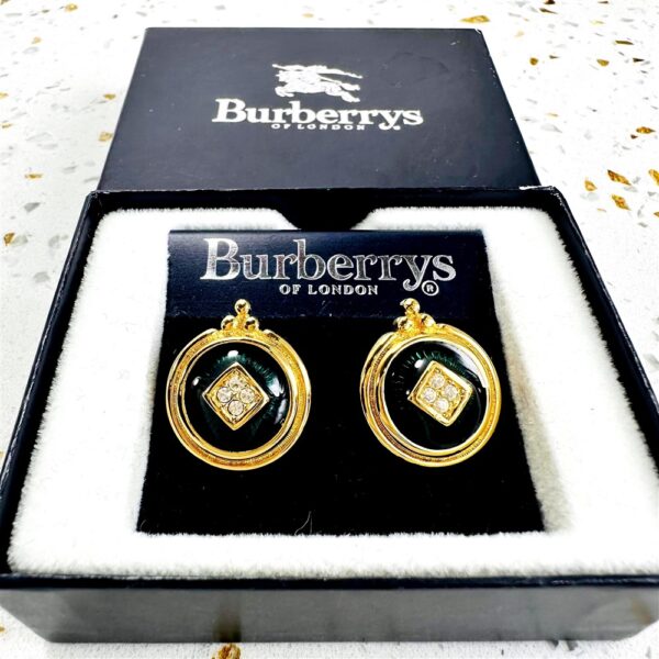 2201-BURBERRY vintage earrings-Bông tai/Hoa tai nữ-Mới/Chưa sử dụng1
