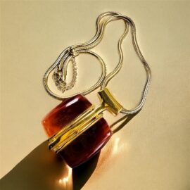 2202-Large pendant vintage necklace-Dây chuyền nữ-Khá mới