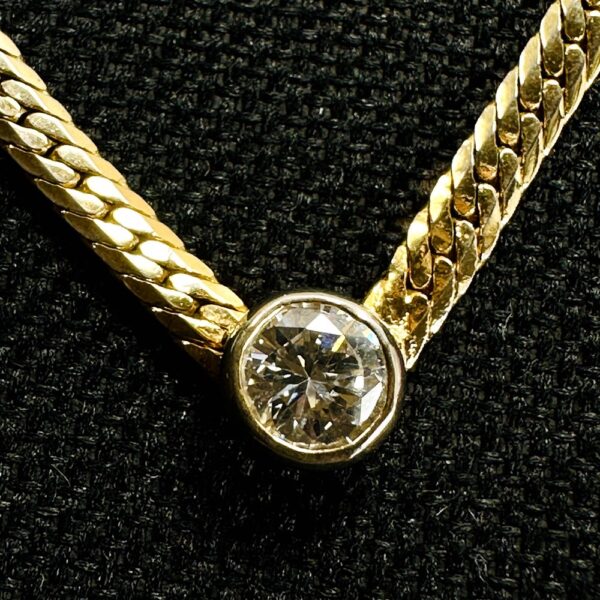2251-Dây chuyền nữ-Gold plated necklace-Khá mới4