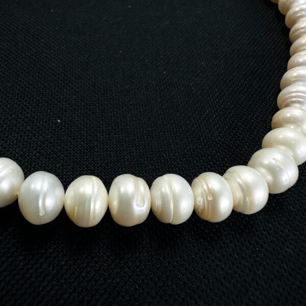 2256-Dây chuyền ngọc trai-Natural Freshwater pearl 10mm necklace2