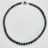 2257-Dây chuyền ngọc trai-Black & Blue seawater pearl 6.5mm necklace13