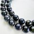 2257-Dây chuyền ngọc trai-Black & Blue seawater pearl 6.5mm necklace7