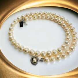 2258-Dây chuyền ngọc trai-Seawater cream pearl 8mm necklace