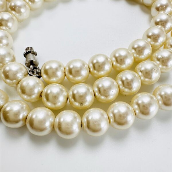 2260-Dây chuyền giả ngọc trai-Faux cream pearl 7mm necklace2
