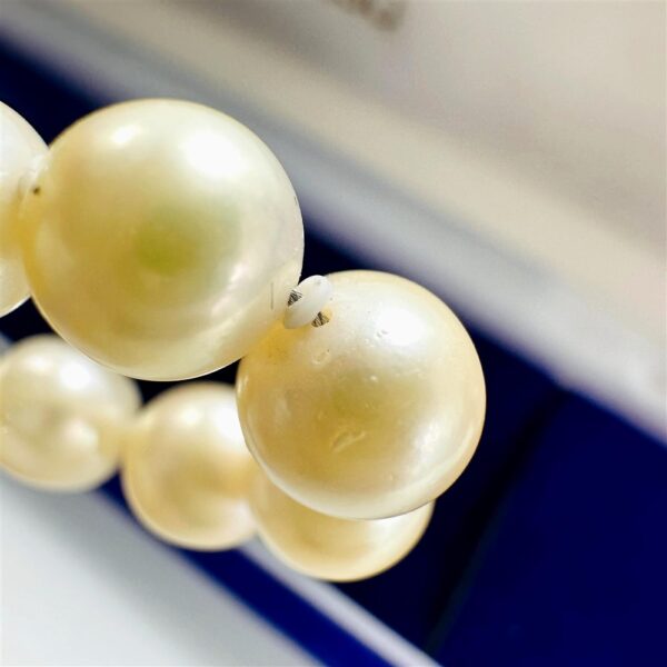 2258-Dây chuyền ngọc trai-Seawater cream pearl 8mm necklace8