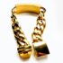 2262-Vòng tay nam/nữ-POLICE gold plated bracelet-Khá mới7