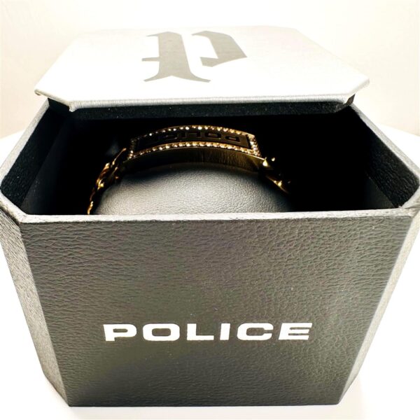 2262-Vòng tay nam/nữ-POLICE gold plated bracelet-Khá mới13