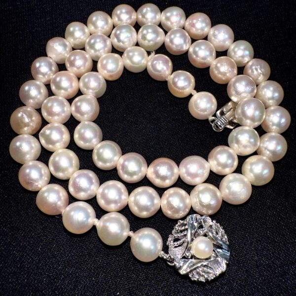 2254-Dây chuyền ngọc trai-Seawater pearl 7mm necklace1