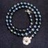 2257-Dây chuyền ngọc trai-Black & Blue seawater pearl 6.5mm necklace1