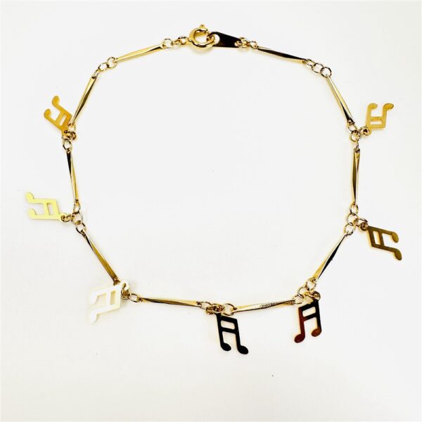 2266-Vòng tay nữ-Gold plated bracelet-Như mới2