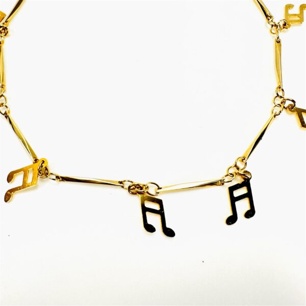 2266-Vòng tay nữ-Gold plated bracelet-Như mới3