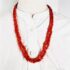 2281-Dây chuyền nữ-Natural red coral 2 strings necklace1