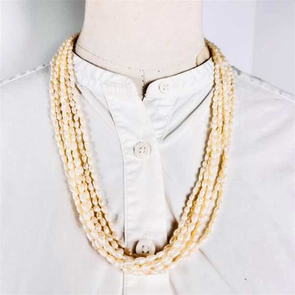 2272-Dây chuyền ngọc trai-Freshwater pearl 6 strands necklace7