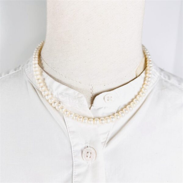 2274-Dây chuyền ngọc trai-Button freshwater pearl necklace10